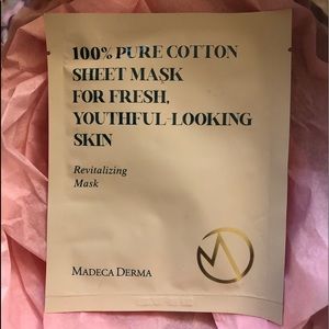 MADECA DERMA 100% PURE COTTON REVITALIZING MASK